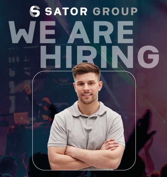 Sator Group Stellenangebot für Ausbildung und Veranstaltungen.